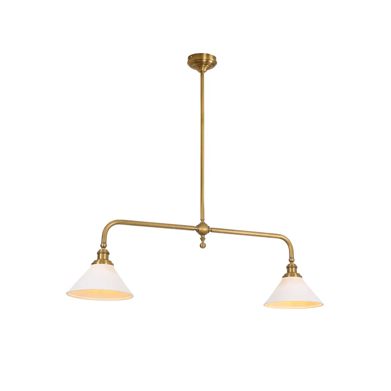 Duet Suspension Classique en Céramique - Neutralighting