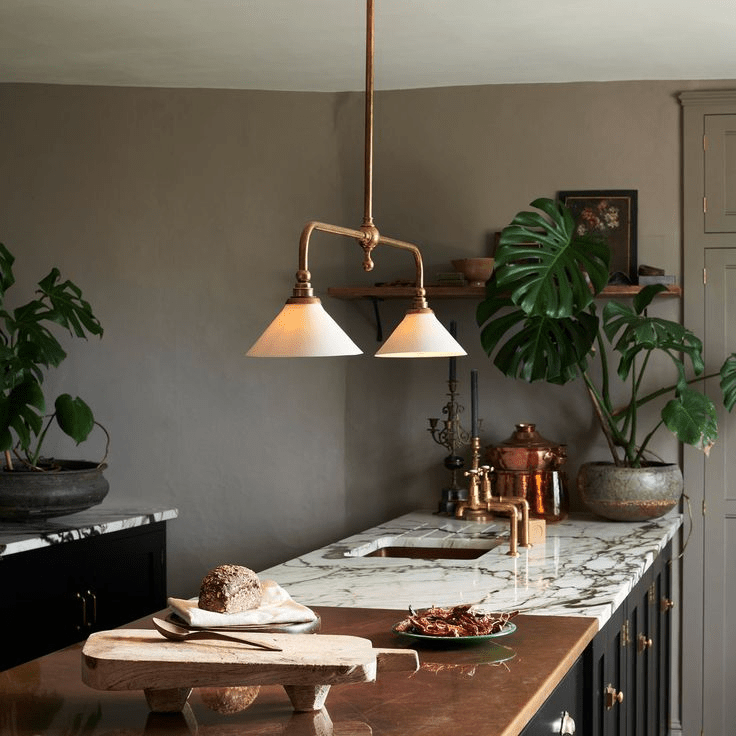 Duet Suspension Classique en Céramique - Neutralighting