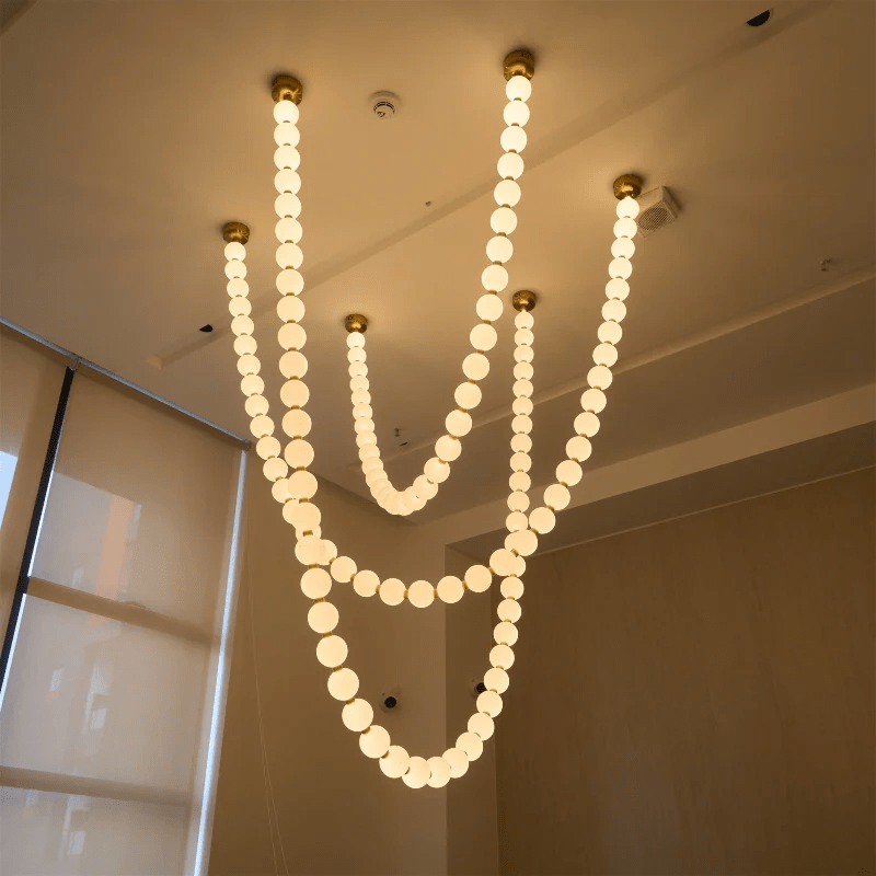 Zalvarin Chandelier Sputnik en Laiton - Neutralighting