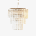 Aurora Chandelier en Verre de Luxe - Neutralighting