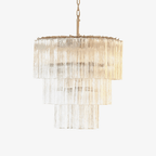 Aurora Chandelier en Verre de Luxe - Neutralighting