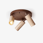 Zevenion Multi-Bras Travertin Plafonnier - Neutralighting