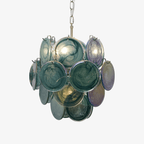 Aurora Lustre Multicolore Murano Disque Superposé Artistique - Neutralighting