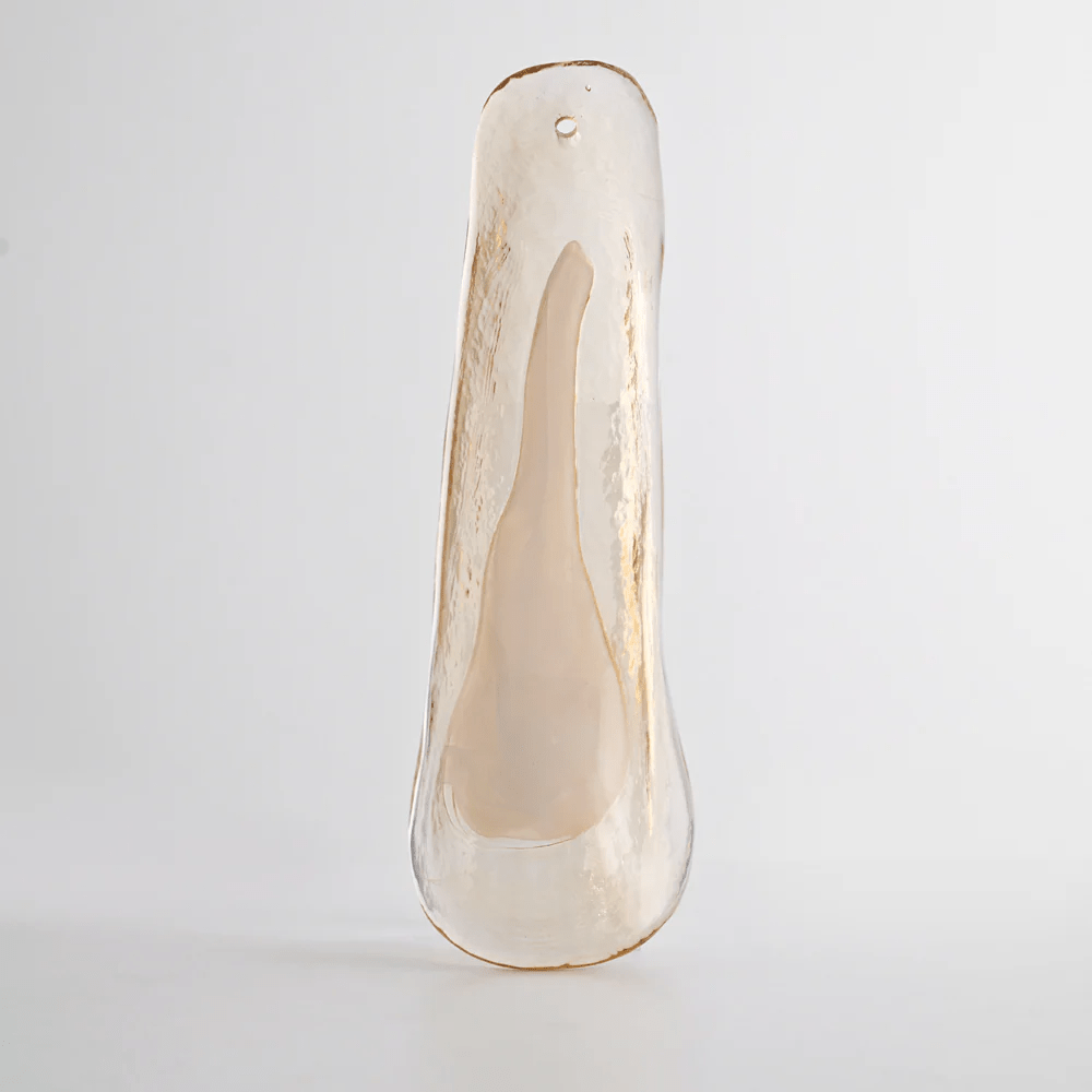 Aurora Lustre Murano Verre Feuille Doré - Neutralighting