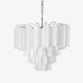 Aurora Chandelier en Verre Givré - Neutralighting