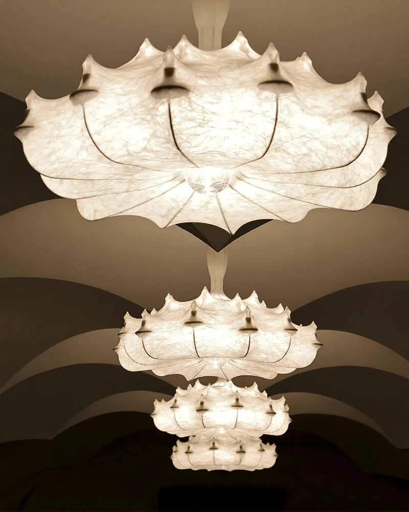 Lumina Suspension en Soie Contemporaine - Neutralighting
