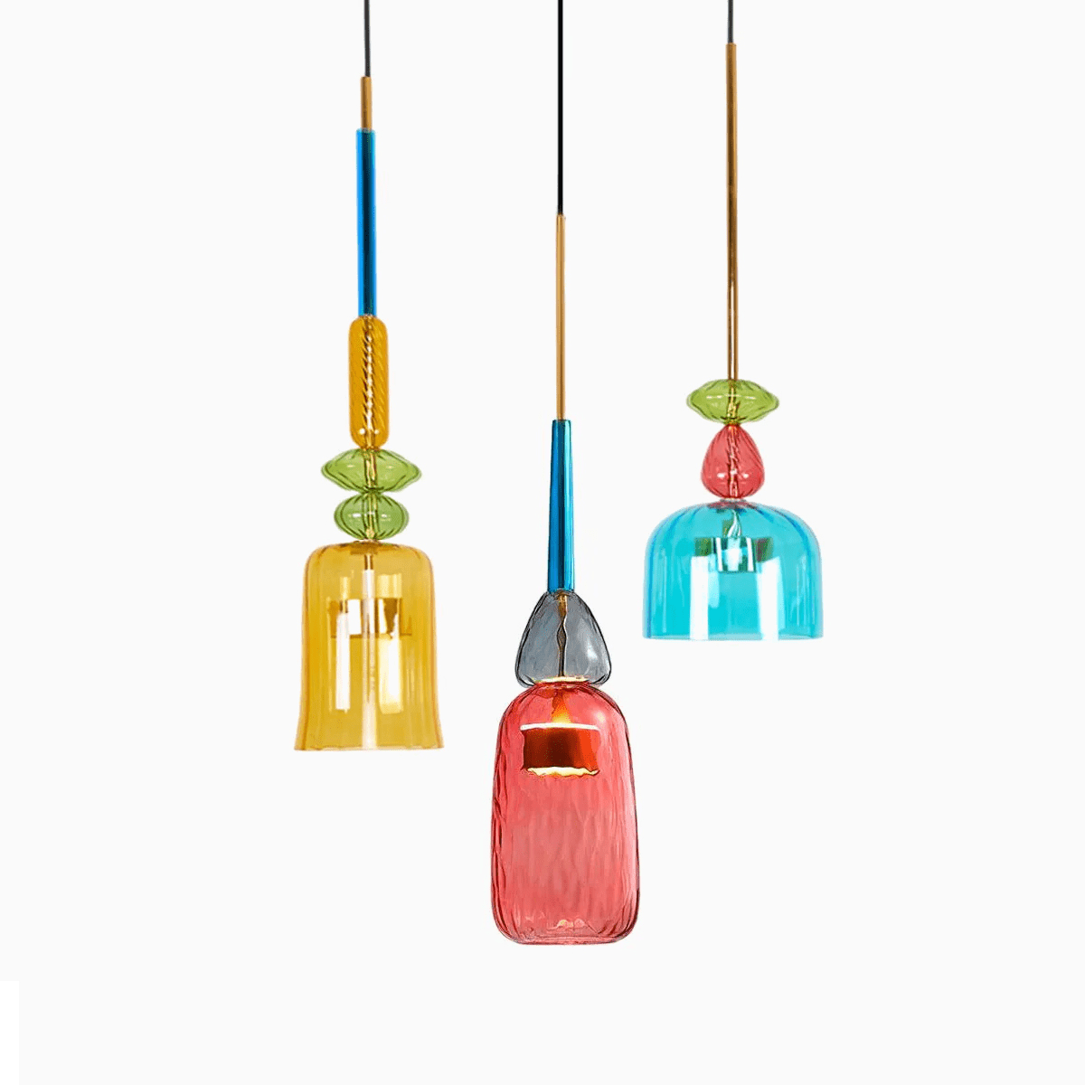 Muse Suspension en Verre Bohémienne - Neutralighting