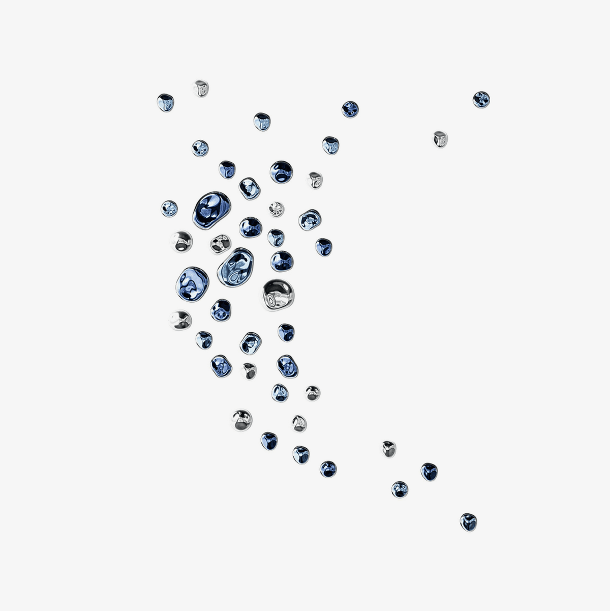 Nyzoris Applique Murale Élégante en Verre Bulle - Neutralighting