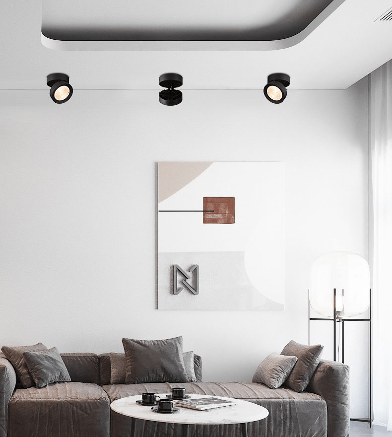 Lustra Downlight LED Rond Rotatif Ajustable - Neutralighting