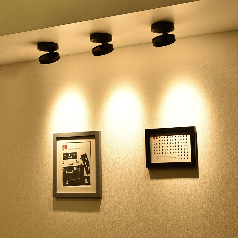Lustra Downlight LED Rond Rotatif Ajustable - Neutralighting