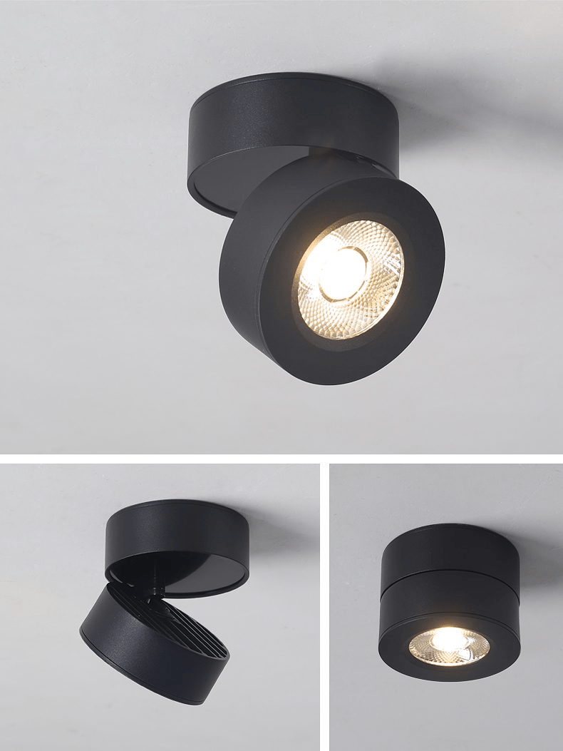 Lustra Downlight LED Rond Rotatif Ajustable - Neutralighting