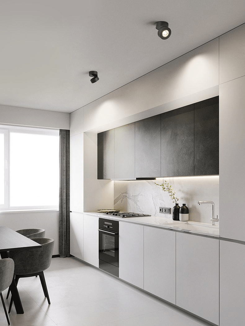 Lustra Downlight LED Rond Rotatif Ajustable - Neutralighting