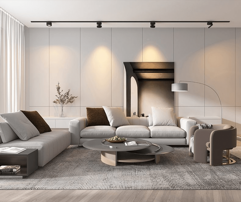 Lustra Downlight LED Rond Rotatif Ajustable - Neutralighting