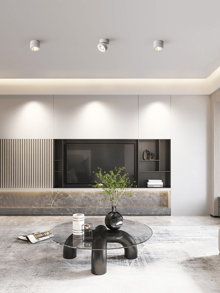 Lustra Downlight LED Rond Rotatif Ajustable - Neutralighting