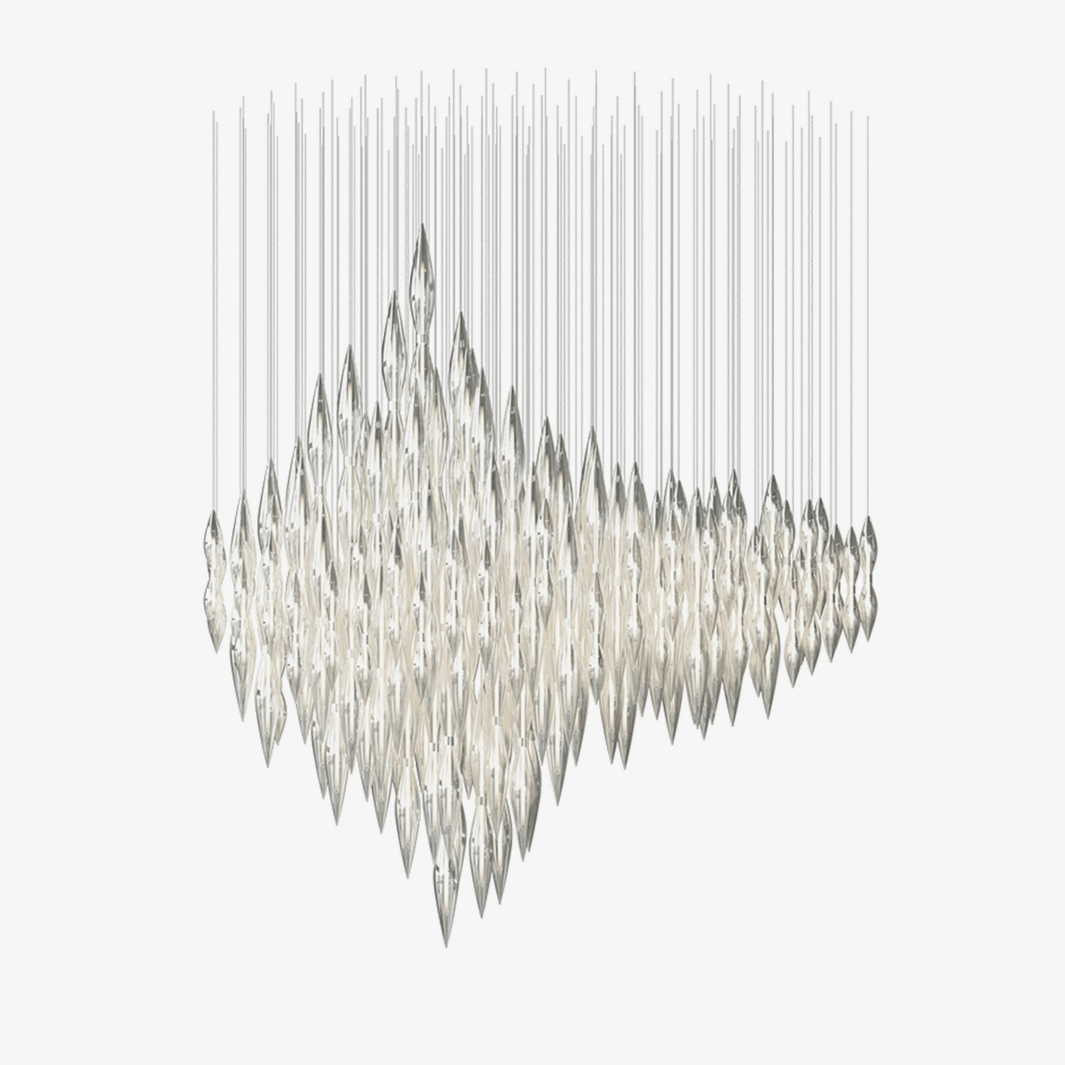 Oloren Chandelier Cristal Prismatique Luxe - Neutralighting