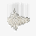 Oloren Chandelier Cristal Prismatique Luxe - Neutralighting