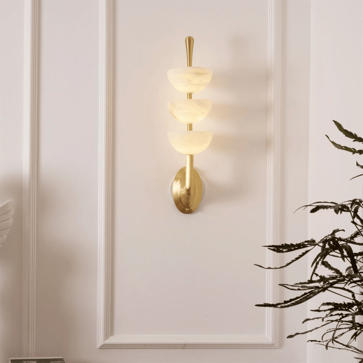 Ulmiraris Applique Murale Moderne en Albâtre - Neutralighting