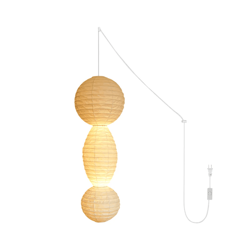 Solara Lampe Pendante en Papier Minimaliste - Neutralighting