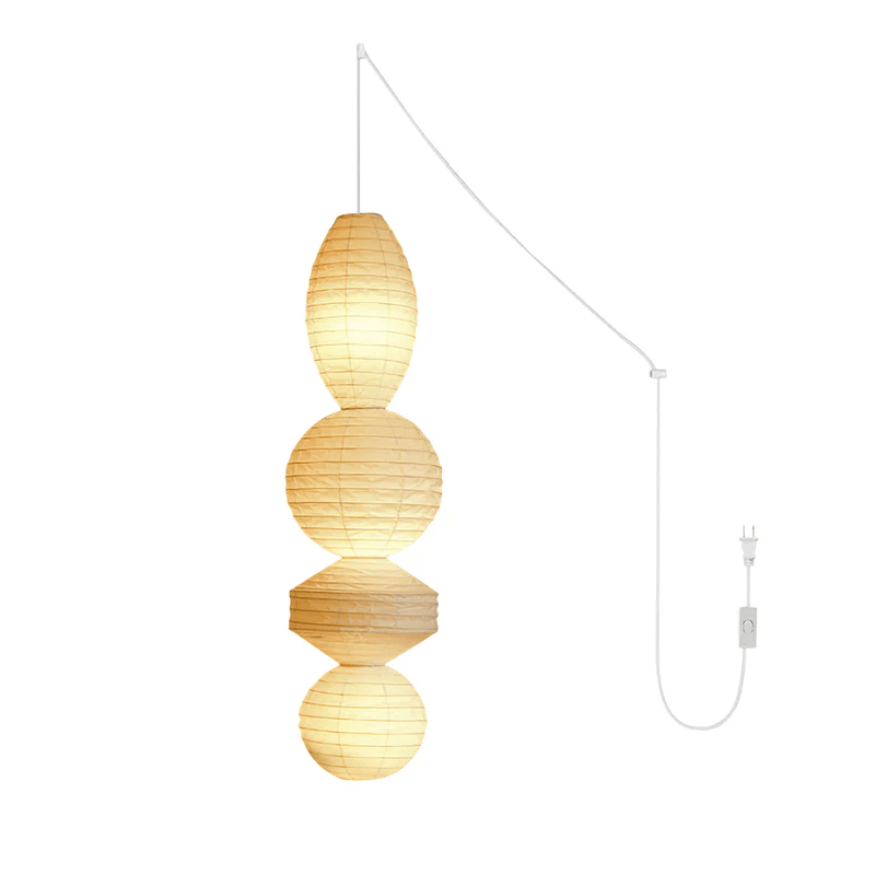 Solara Lampe Pendante en Papier Minimaliste - Neutralighting