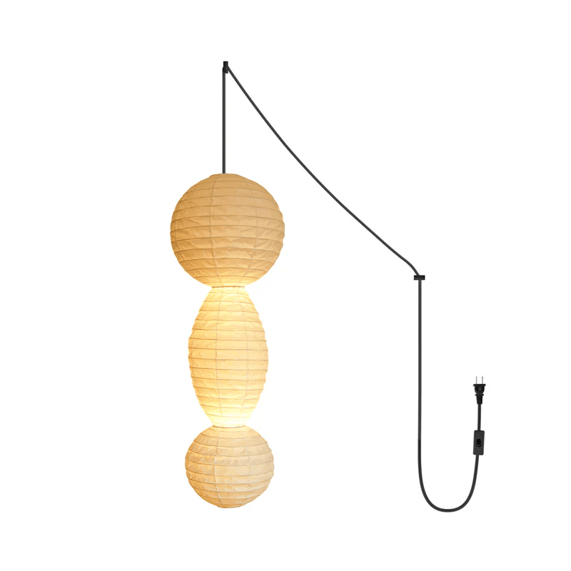 Solara Lampe Pendante en Papier Minimaliste - Neutralighting