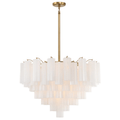 Aurora Chandelier Virella Tube en Verre de Murano Luxe - Neutralighting