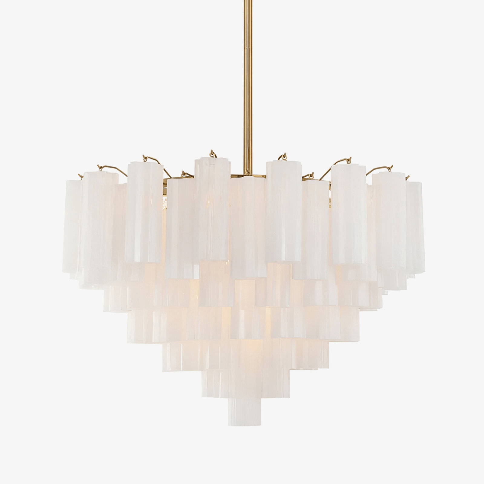 Aurora Chandelier Virella Tube en Verre de Murano Luxe - Neutralighting