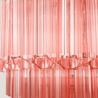 Aurora Lustre Rose Verre Tube Superposé Diamant - Neutralighting