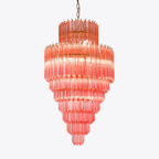 Aurora Lustre Ambre Diamant Verre Superposé Rétro - Neutralighting