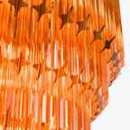 Aurora Lustre Ambre Diamant Verre Superposé Rétro - Neutralighting