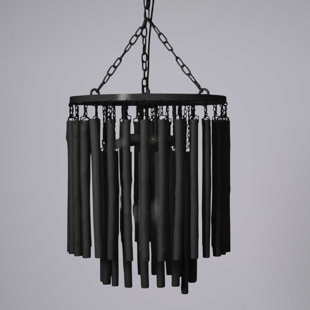 Nyphaiel Chandelier en Bois Luxe Postmoderne - Neutralighting