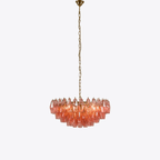 Aurora Lustre Rose Polygone Verre Étagé Moderne Artistique - Neutralighting