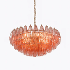 Aurora Lustre Rose Polygone Verre Étagé Moderne Artistique - Neutralighting