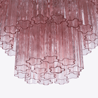 Aurora Lustre Rose Prisme Verre Superposé Élégant - Neutralighting