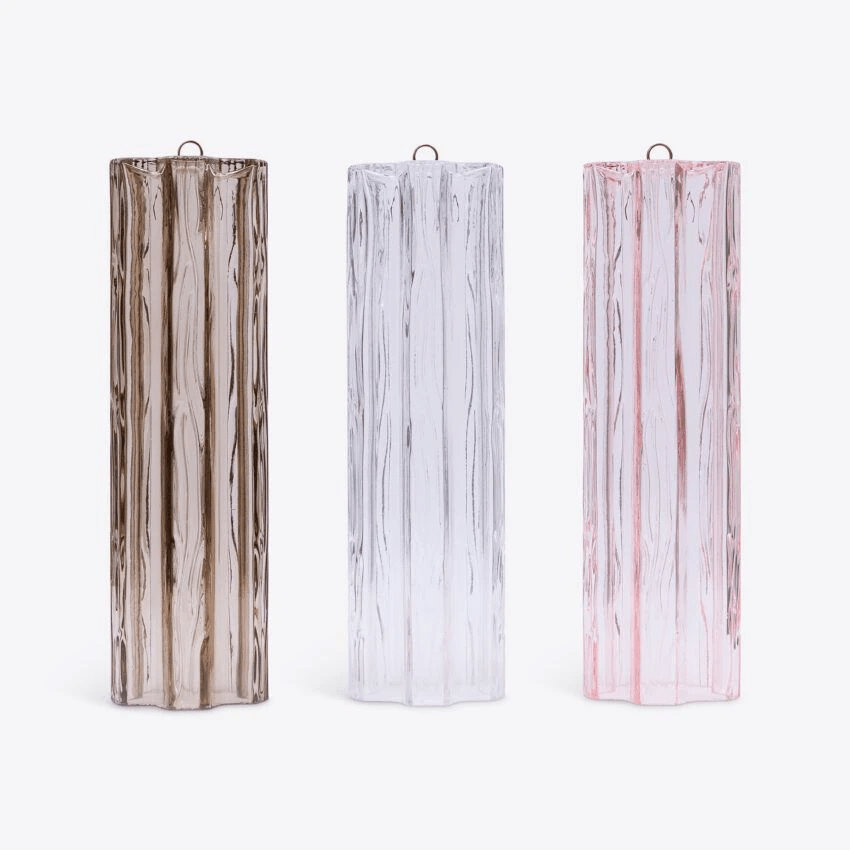 Aurora Chandelier Petit Tube en Verre Murano Treviso - Neutralighting