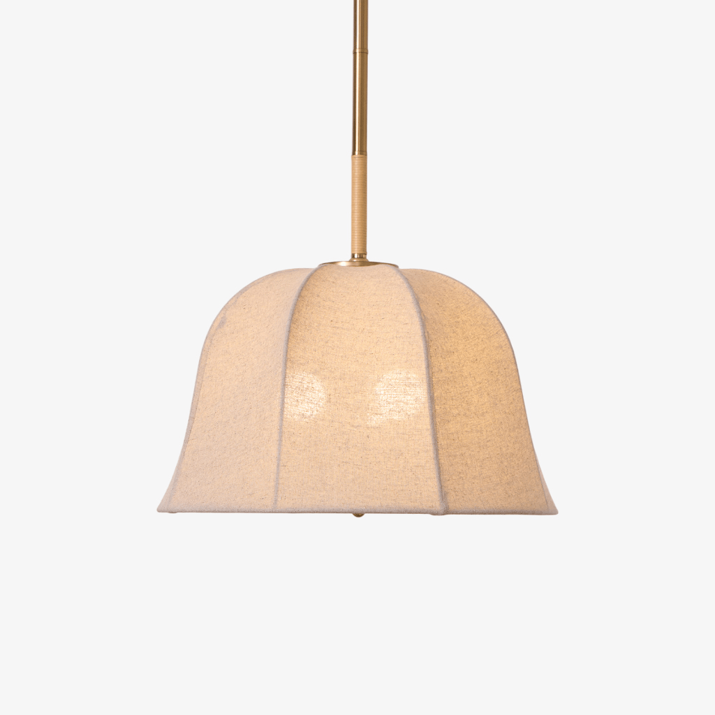 Fiora Lampe Suspendue en Tissu Vintage - Neutralighting