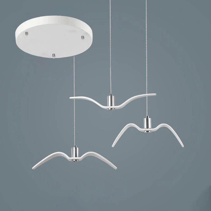 Lustra Suspension Lampe Ailes d'Oiseau pour Salon - Neutralighting