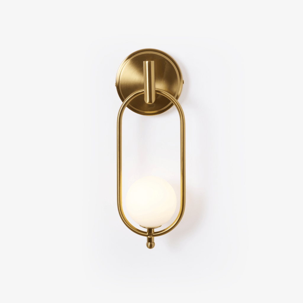 Cumirisra Moderne Minimaliste Laiton Verre Applique Lumière - Neutralighting
