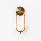 Cumirisra Moderne Minimaliste Laiton Verre Applique Lumière - Neutralighting
