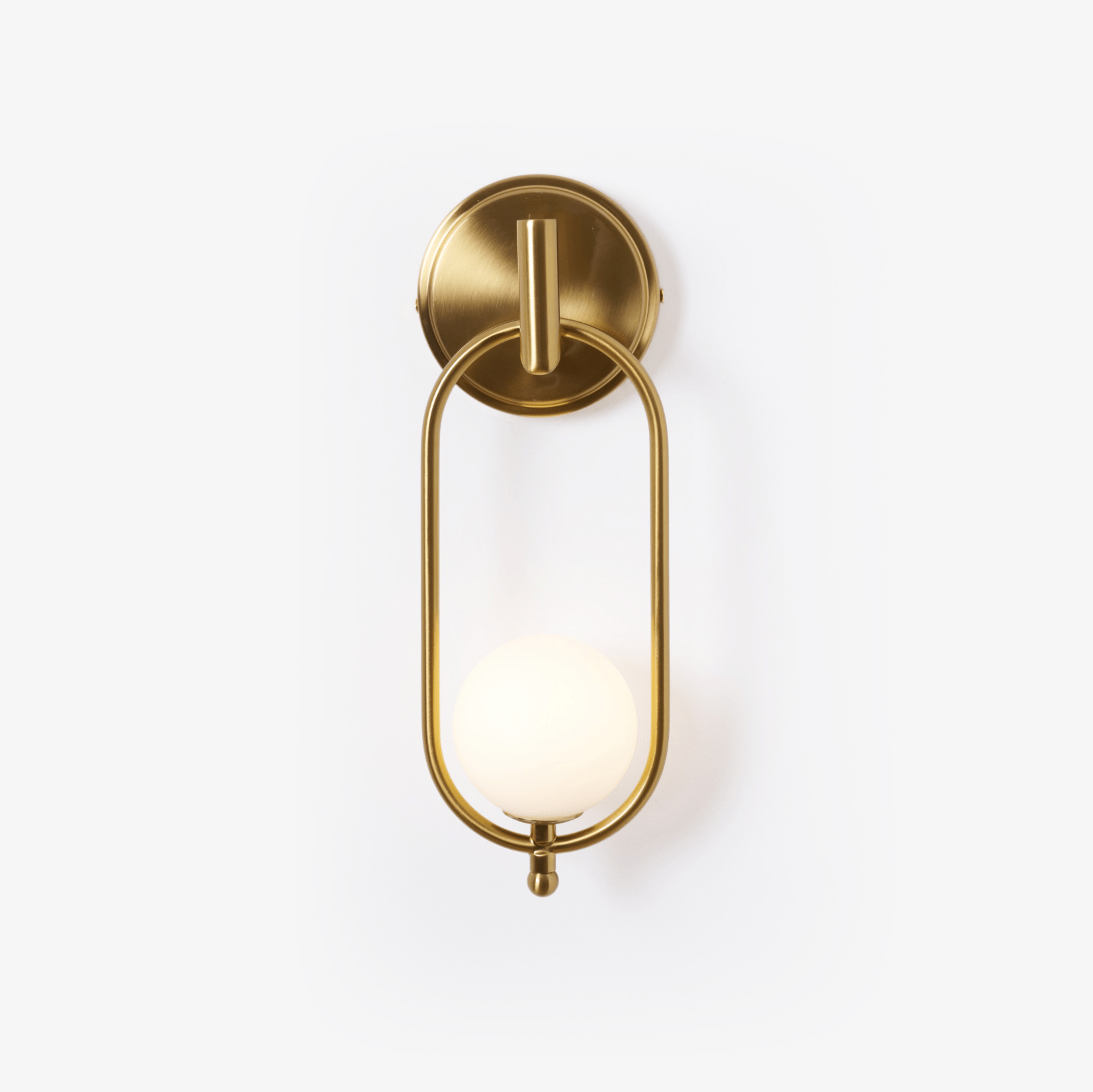 Cumirisra Moderne Minimaliste Laiton Verre Applique Lumière - Neutralighting