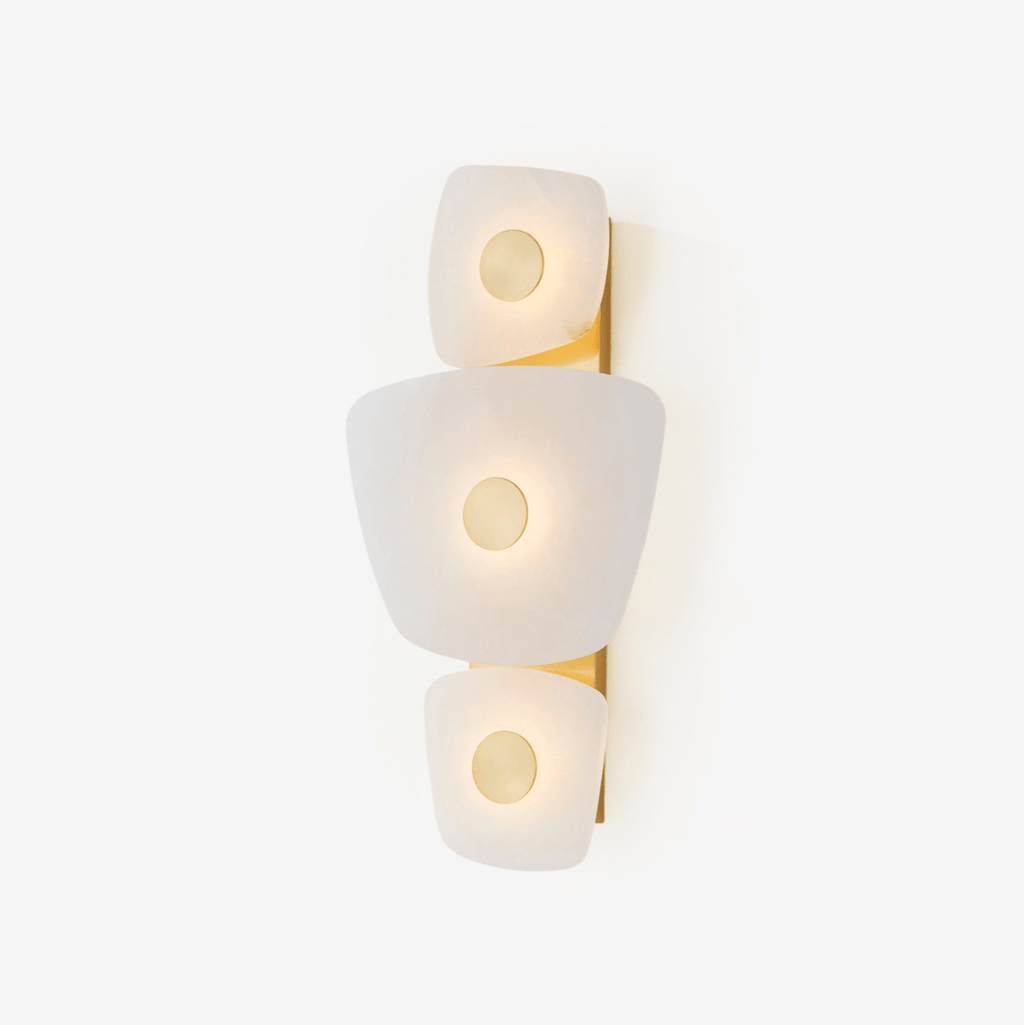 Vavenarae Applique Murale En Albâtre Asymétrique - Neutralighting