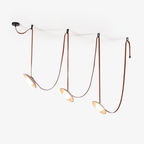 Ulsoryra Organique Travertin Pendentif Lumière Grappe - Neutralighting