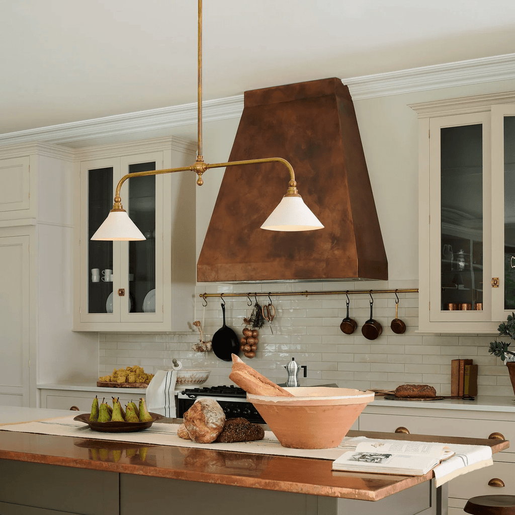 Duet Suspension Classique en Céramique - Neutralighting