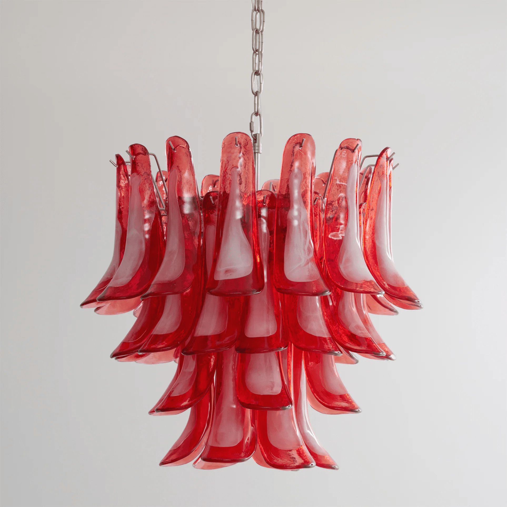 Aurora Chandelier en Verre Vintage - Neutralighting