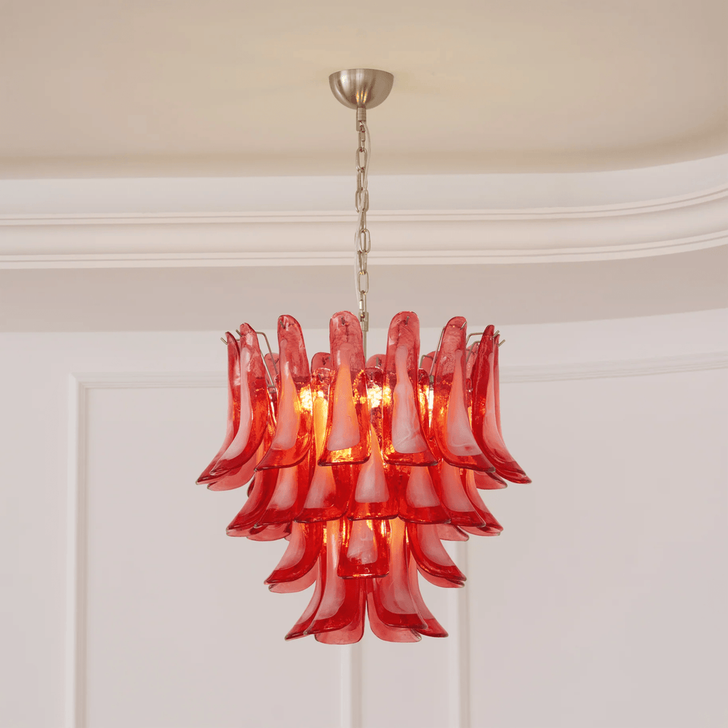 Aurora Chandelier en Verre Vintage - Neutralighting