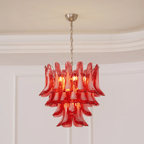 Aurora Chandelier en Verre Vintage - Neutralighting