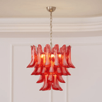 Aurora Chandelier en Verre Vintage - Neutralighting