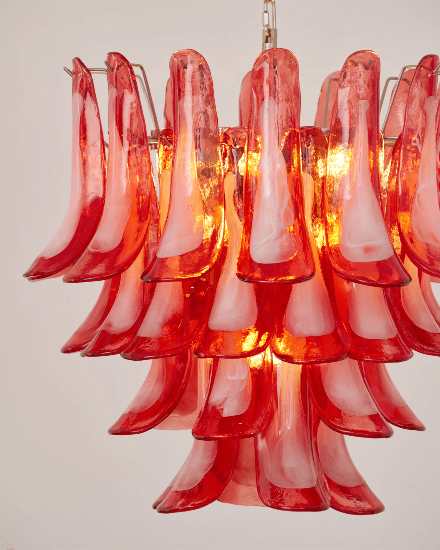 Aurora Chandelier en Verre Vintage - Neutralighting