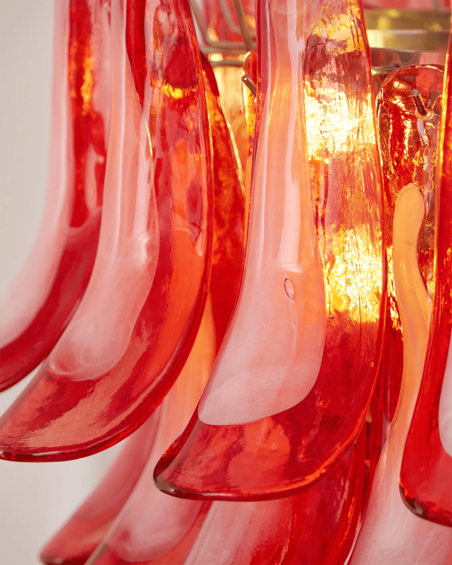 Aurora Chandelier en Verre Vintage - Neutralighting