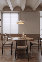 Cuvarora Disque Travertin Pendentif Lumière - Neutralighting