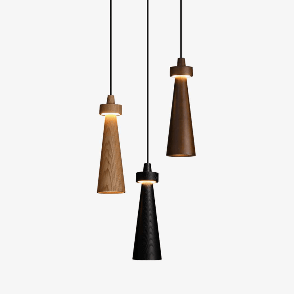Taper Suspension en Bois Minimaliste - Neutralighting